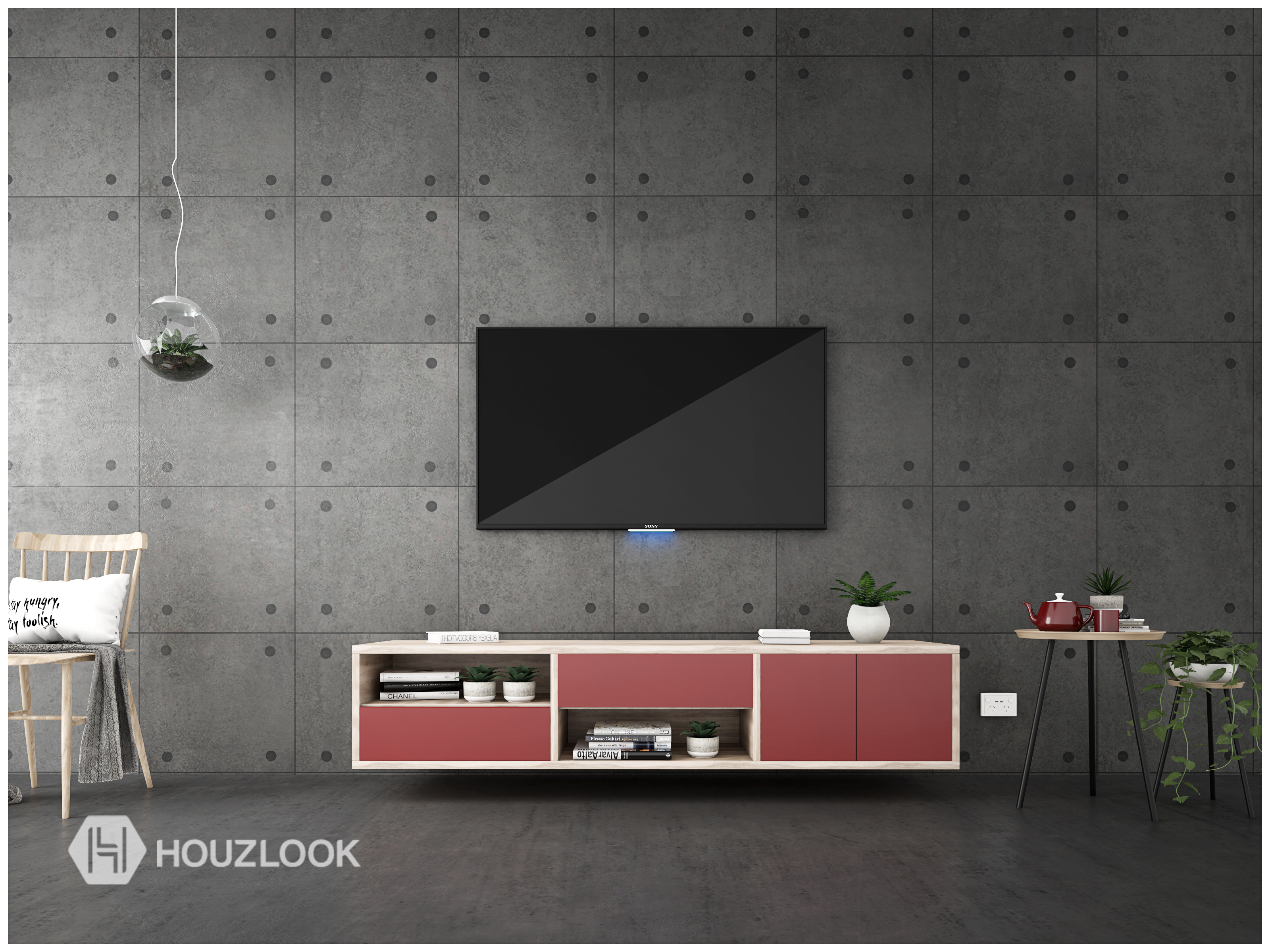 6'x6'-Thetford-wall-mounted-Tv-unit | Houzlook